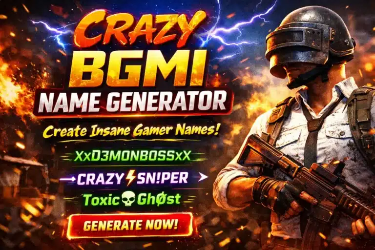 BGMI Name Generator